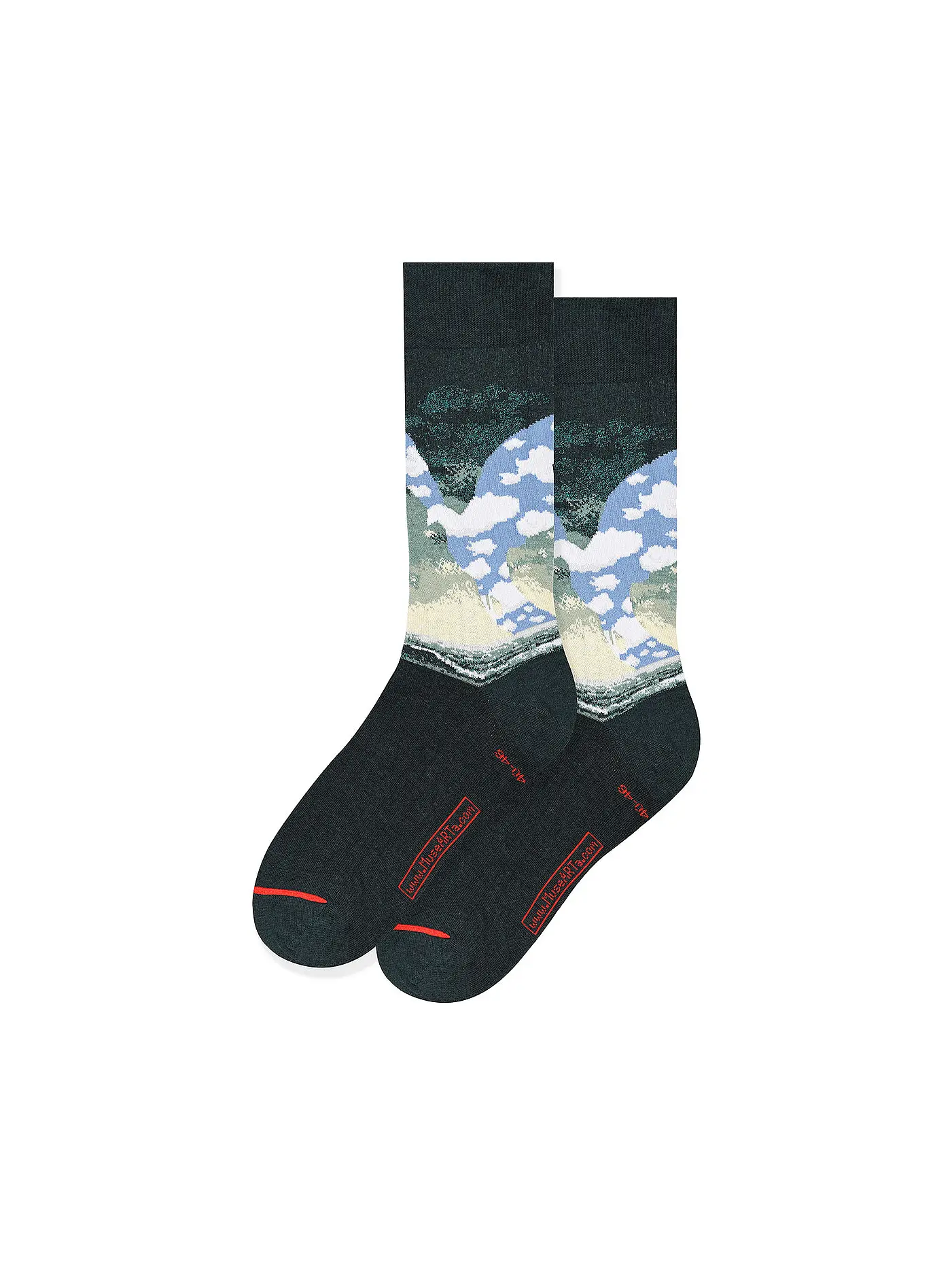 MUSEARTA | Damen Socken THE GREAT FAMILY - MAGRITTE multi (36-40) | 